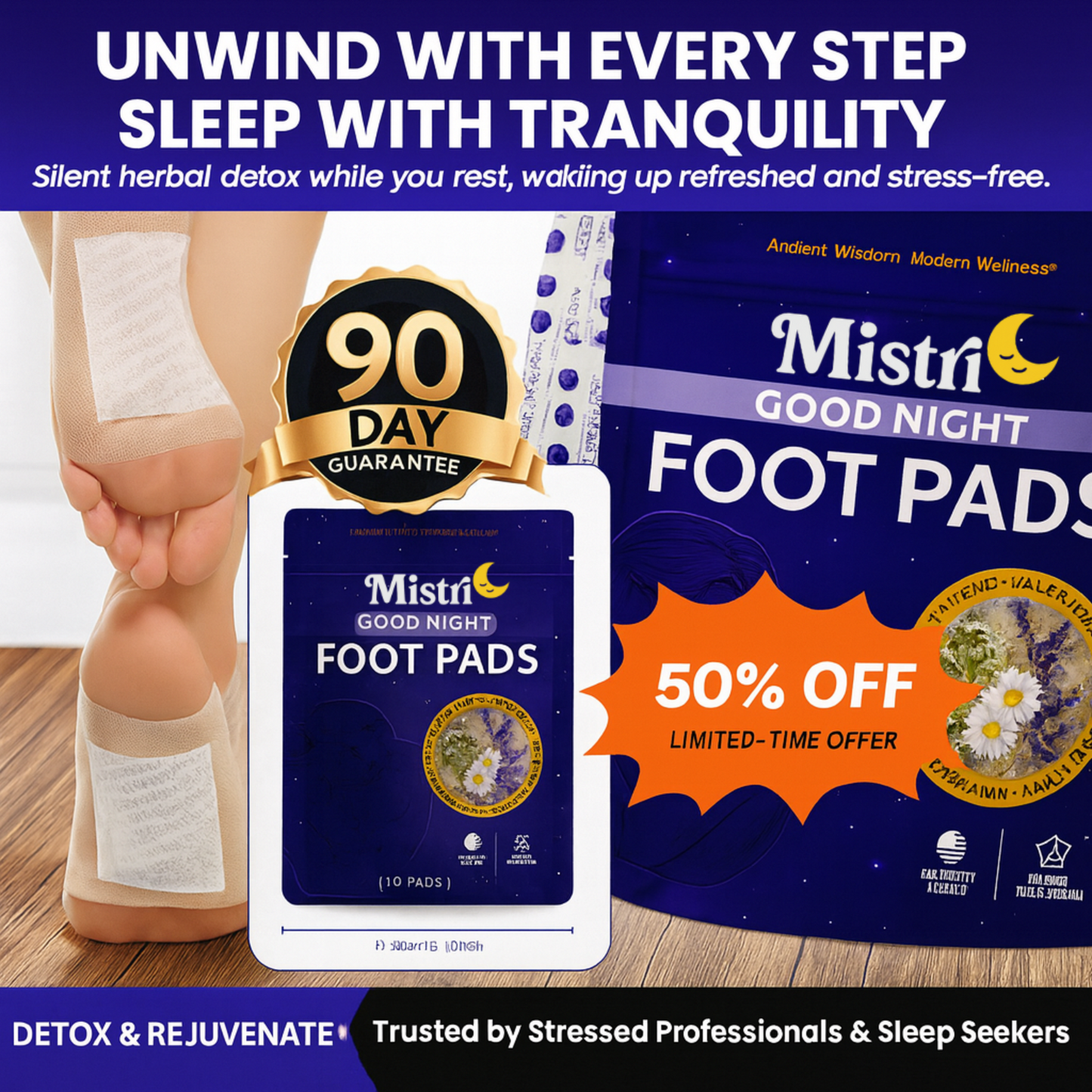 Mistria™ MoonRest Detox Pads